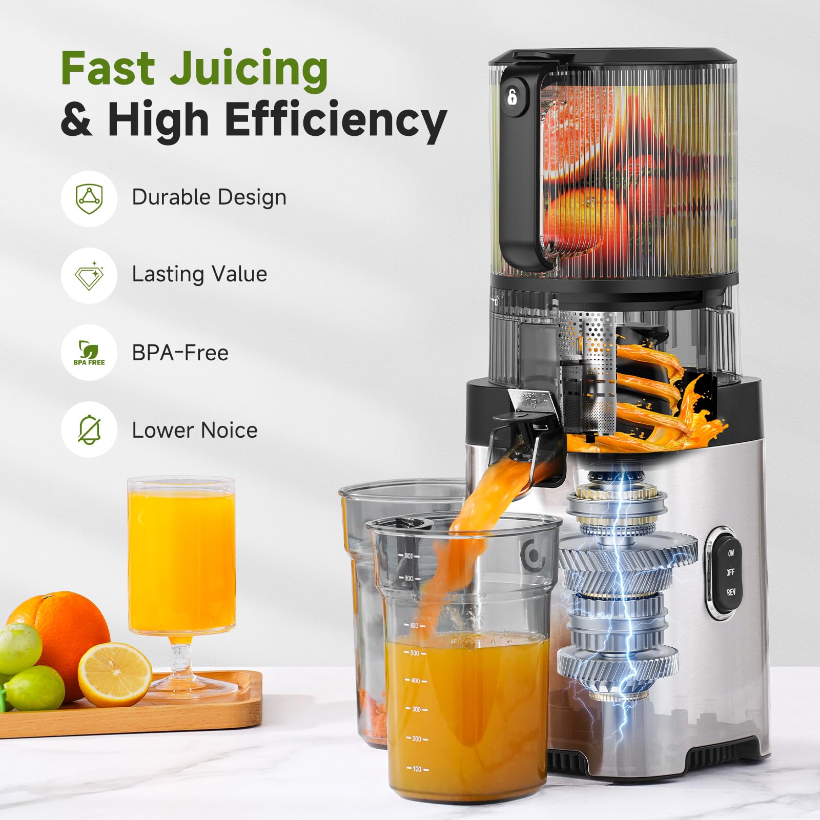 1787654957_HMlSMDGa Press, 3-in-1 Cold, Juicer z 6.5 Feed Chute