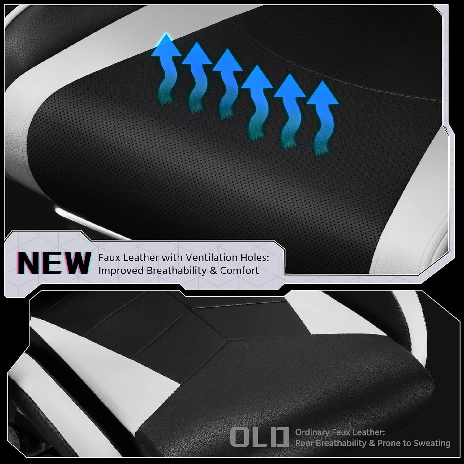 1787658927_IK14OaFI Fotel gamingowy z Video gra krzeslo z Massage Lumbar Support