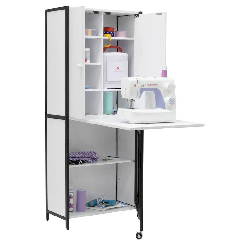 1787684145_nZRtFucu Versatile Craft Armoire z składany Desktop do Sewing i domowy biurowy użytku