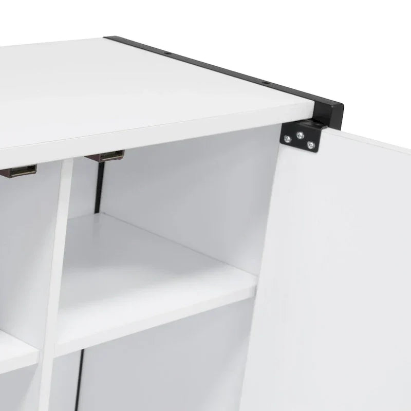 1787684191_PKEnLghc Versatile Craft Armoire z składany Desktop do Sewing i domowy biurowy użytku