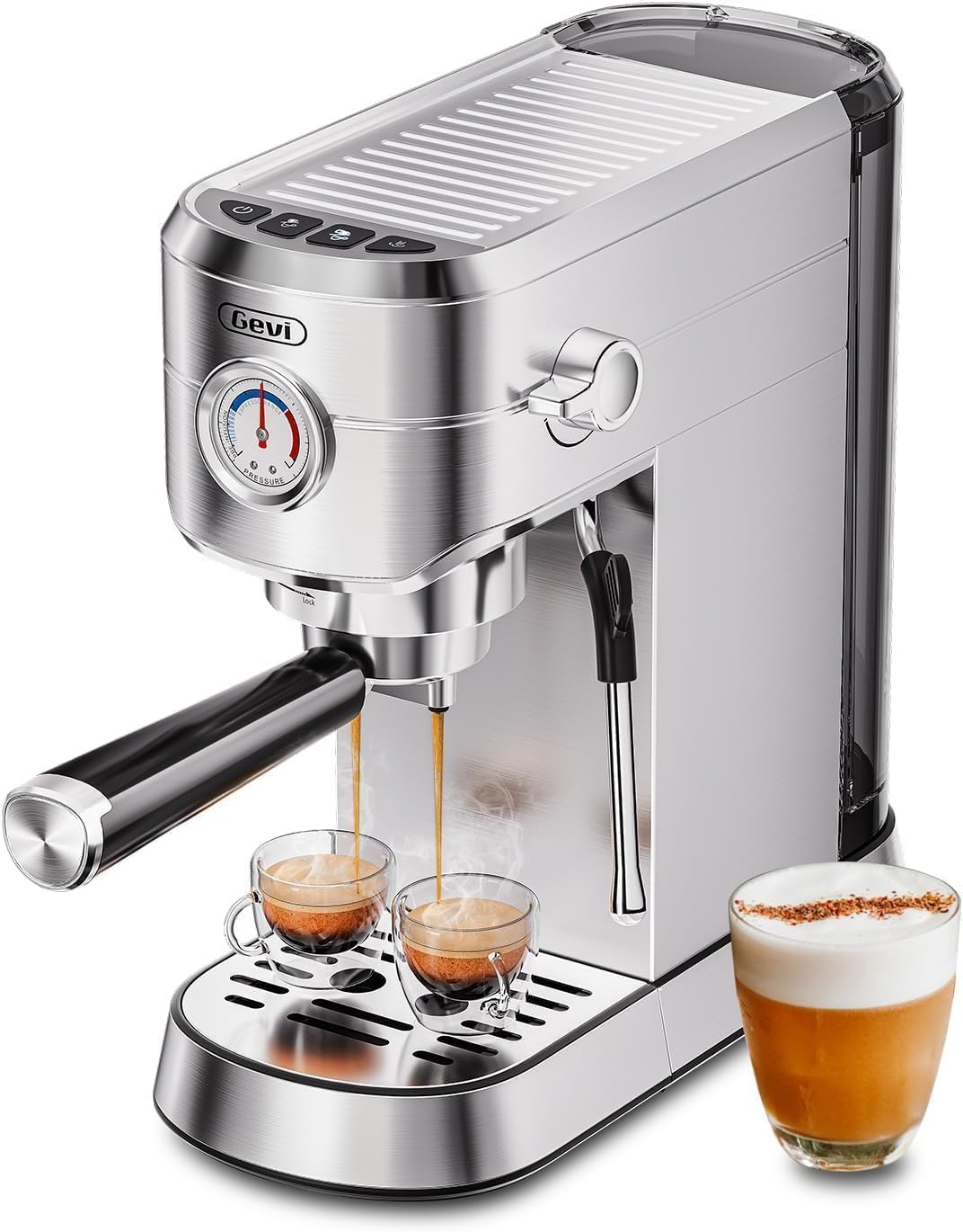 Profesjonalny 20 Bar Espresso Maker z Frother