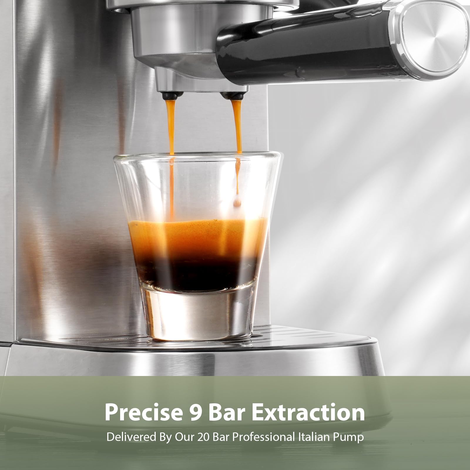 Profesjonalny 20 Bar Espresso Maker z Frother