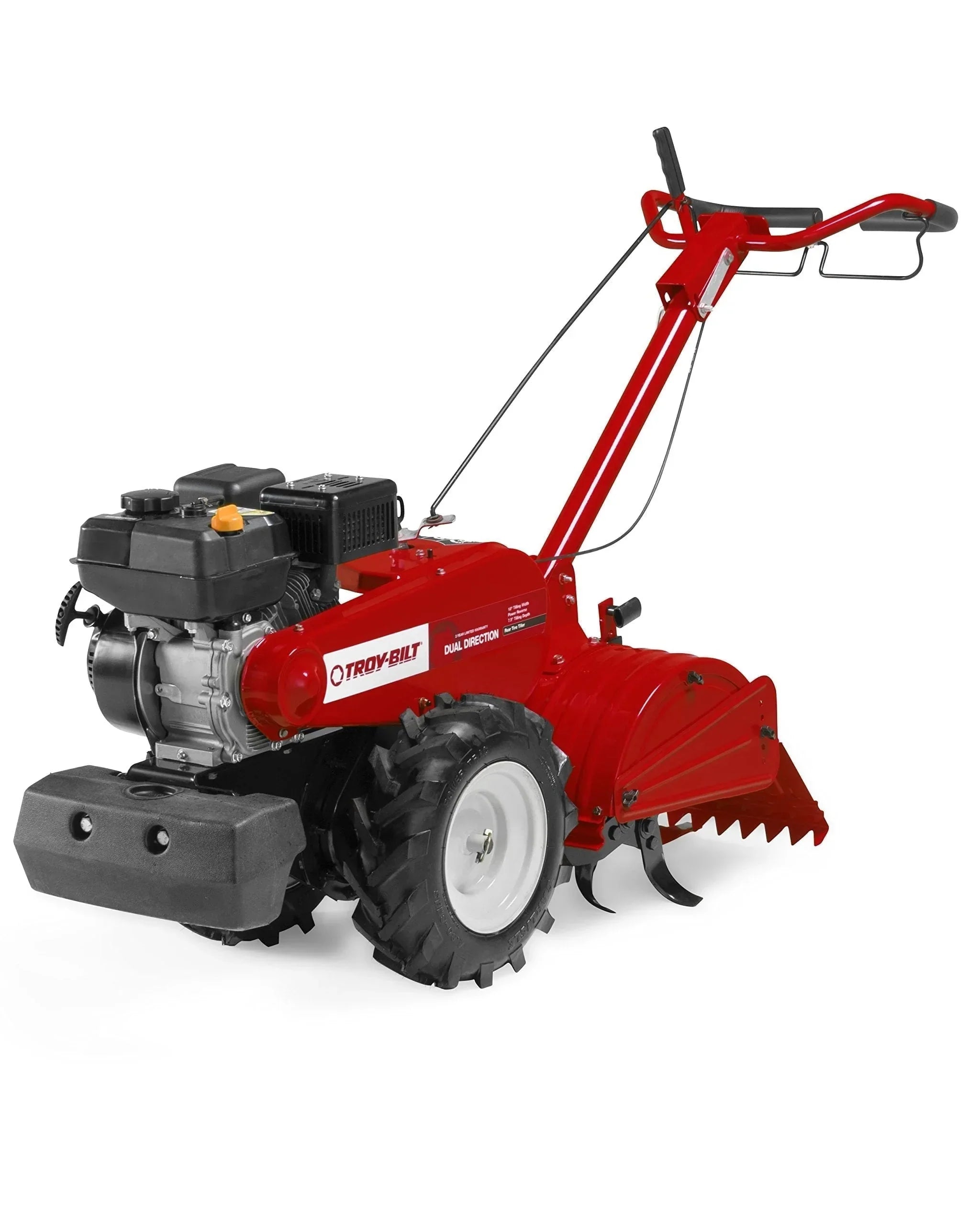1787691008_KXbFITNR Rear-tine Tiller - 208 Cc Gas OHV Engine - Featuring Forward-rotating and Counter-rotating Tilling Options