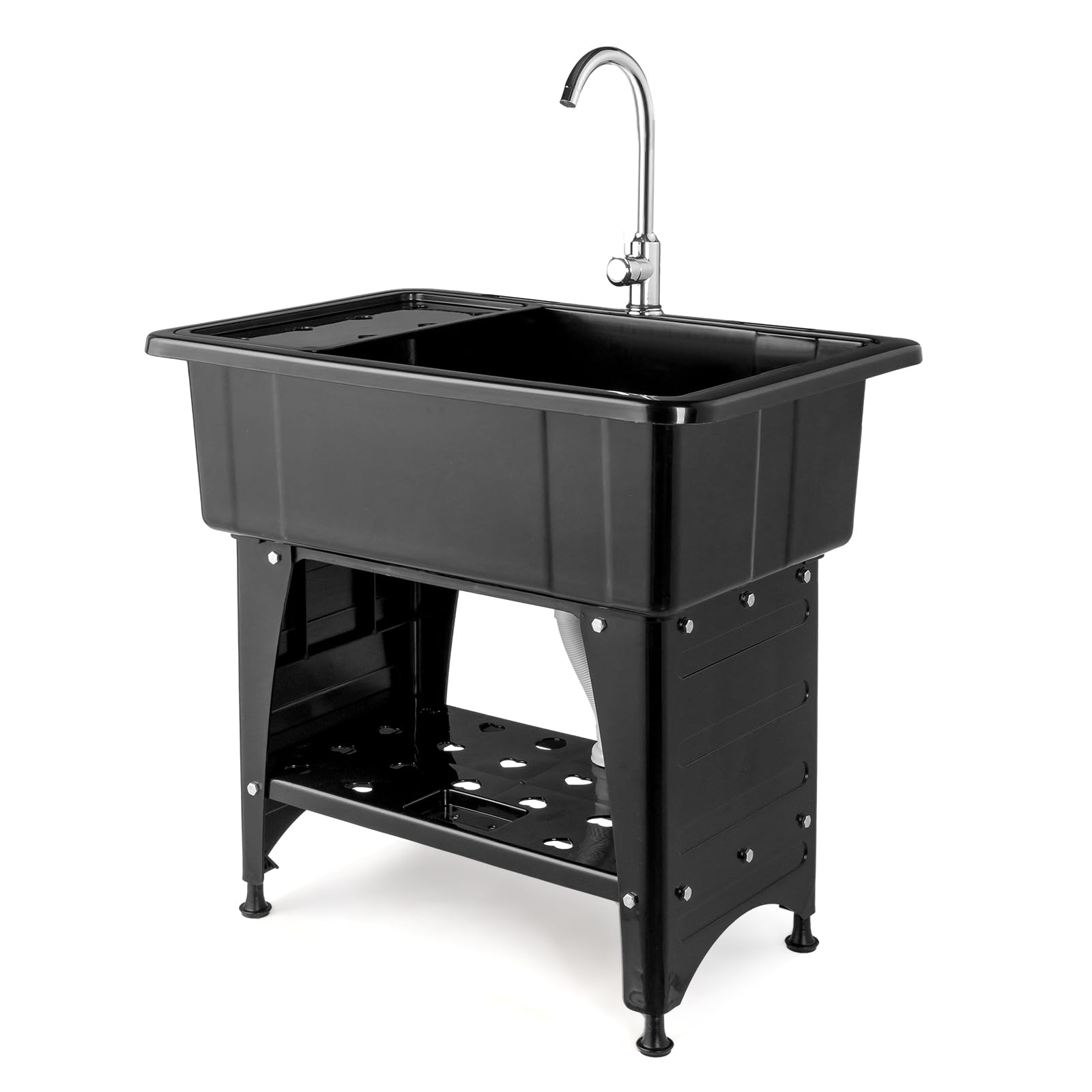20-galon Laundry Utility Sink z stal nierdzewna Faucet
