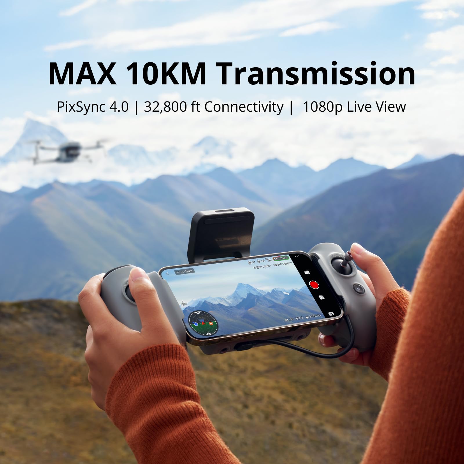 Atom 2 Drone, 4K kamera, 8K Photo, 32-Min Flight