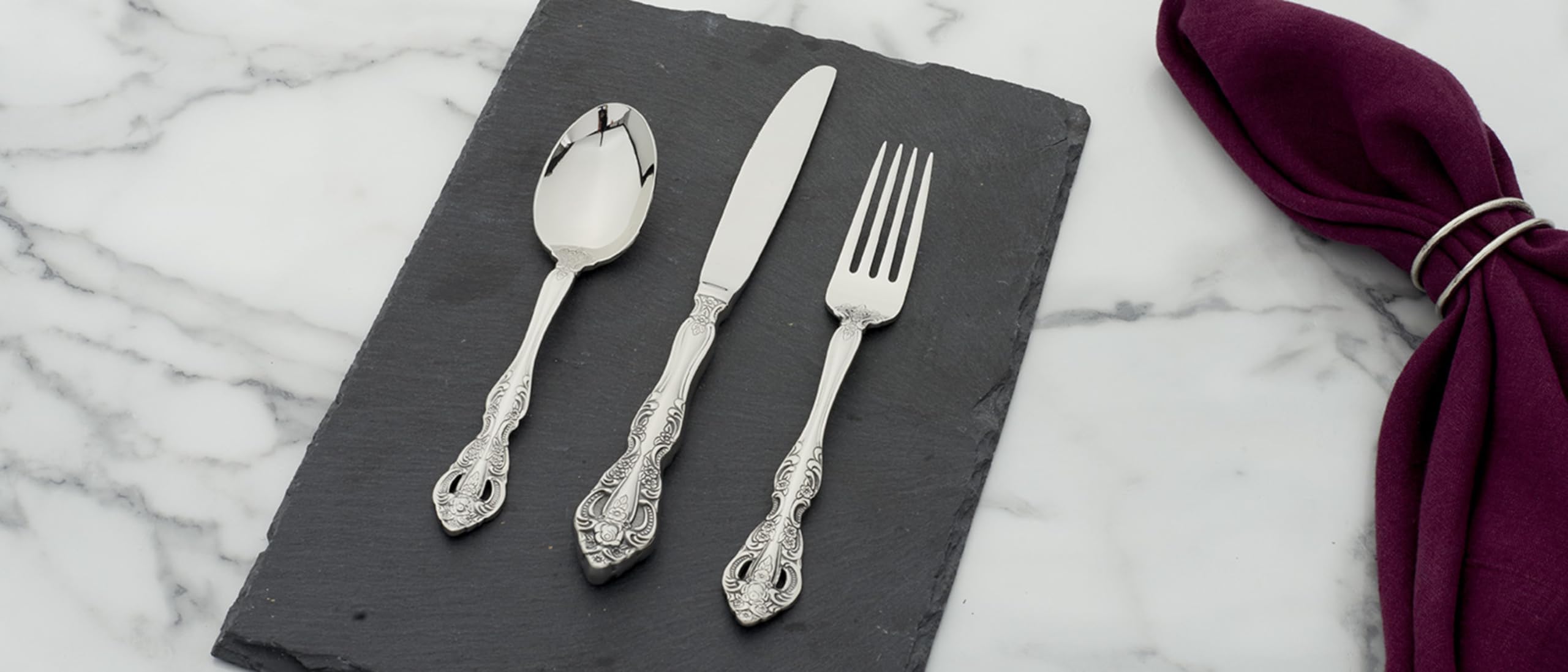 Michelangelo 20-elementowy Silverware zestaw, do 4