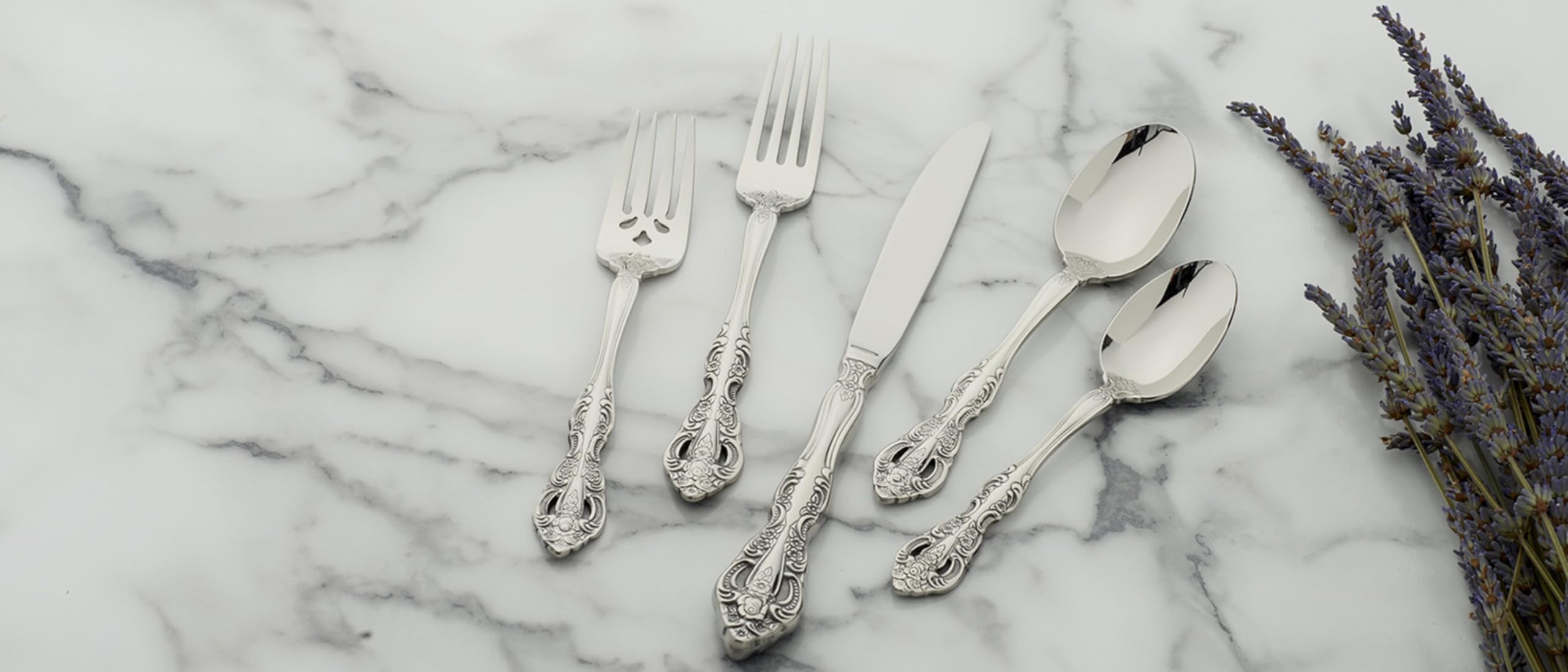 Michelangelo 20-elementowy Silverware zestaw, do 4
