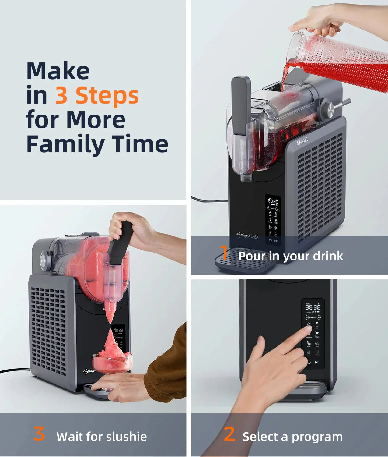 1787700972_Y2znok6p Slushie Machine Featuring Professional Frozen Drink Maker No Ice Needed- 70 Oz Slushy Machine for Home with LED Display, One-touch Reservation and 6 Pre-set