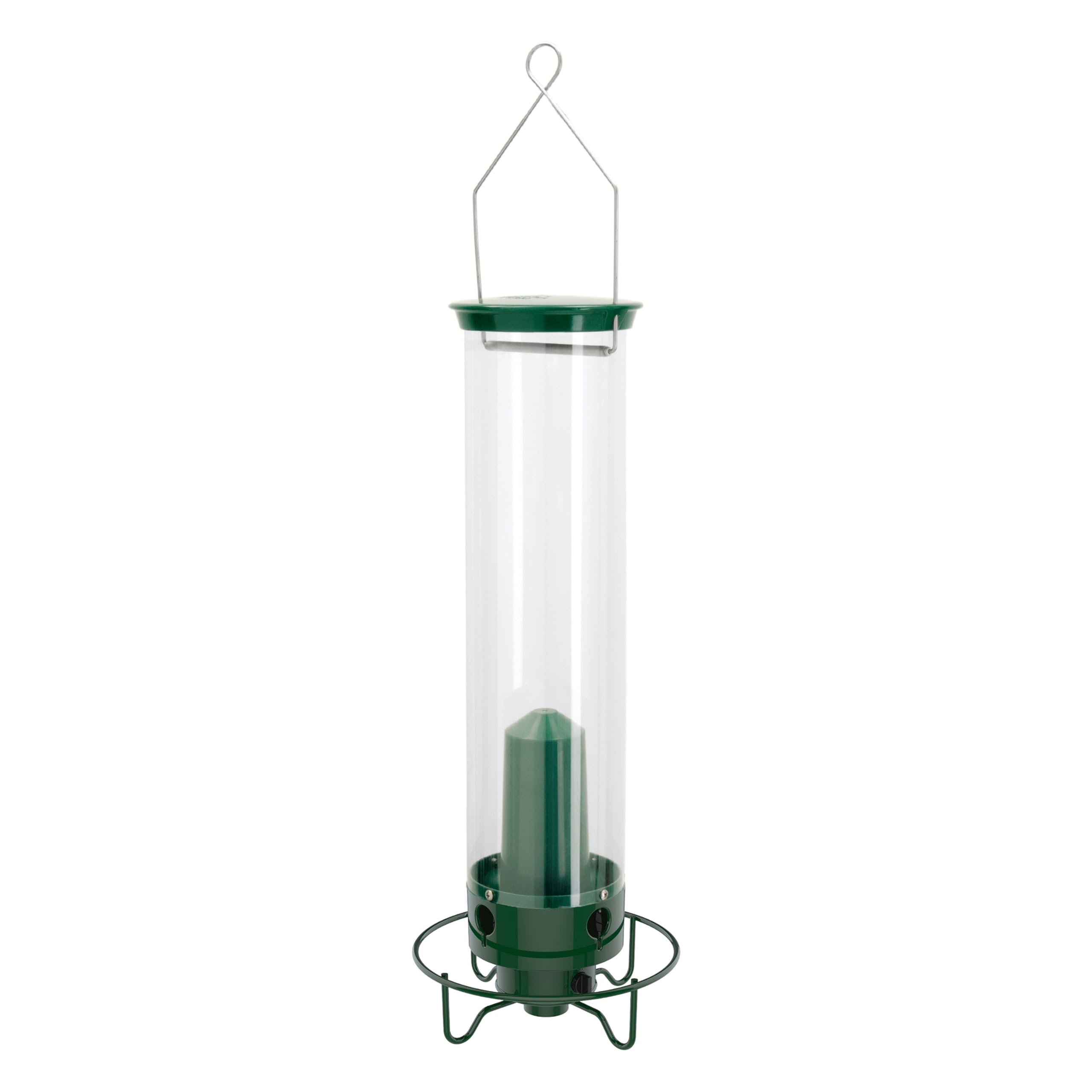 Yankees Squirrel Proof Bird karmnik z Rotating Perch
