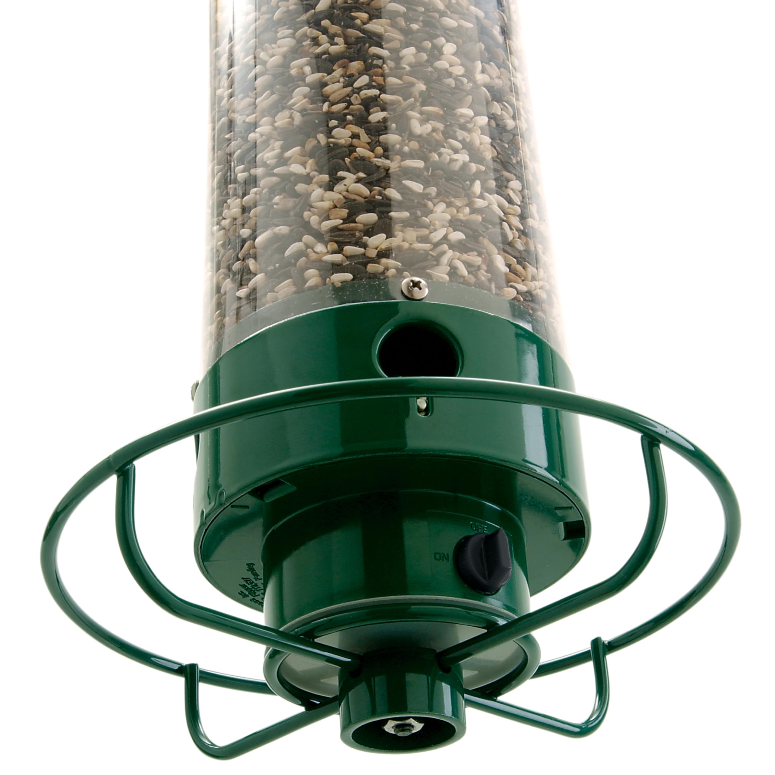 Yankees Squirrel Proof Bird karmnik z Rotating Perch