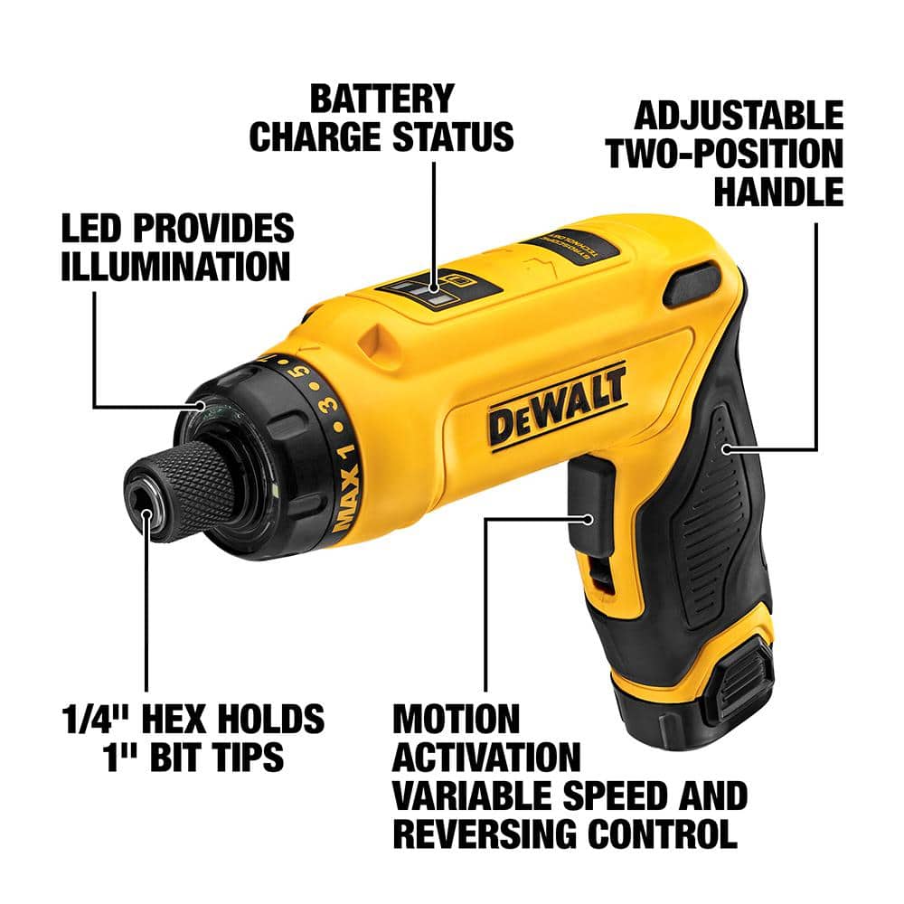 8V maks bezprzewodowy Gyroscopic Screwdriver