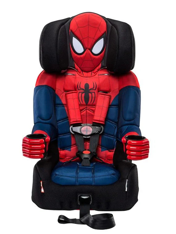 1787715369_qe7ZyvnY Car Seat - 2025 Marvel Spider-man 2-in-1 Forward-facing Booster, LATCH - 5-Point Harness Booster 22-65lbs Converts to Belt-positioning