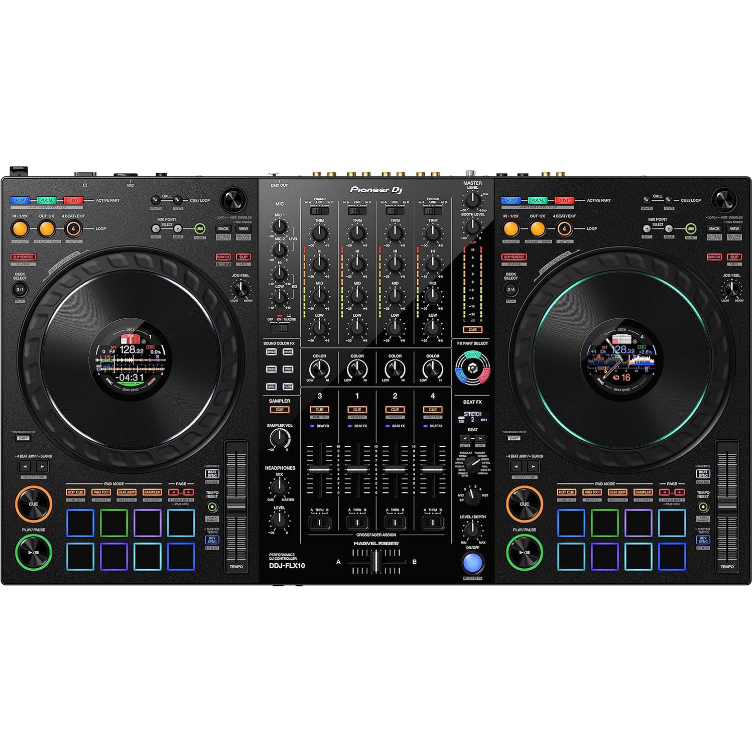 1787716185_oUDb7sEl DDJ-FLX10 4-platforma Dj Controller