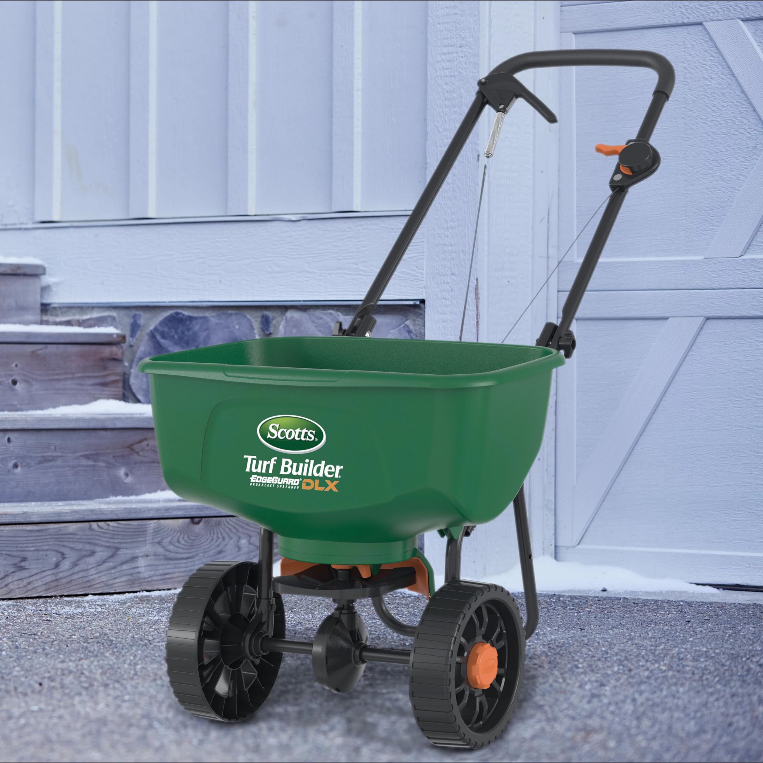 Turf Builder Edgeguard Dlx Spreader, 15,000 Sq ft