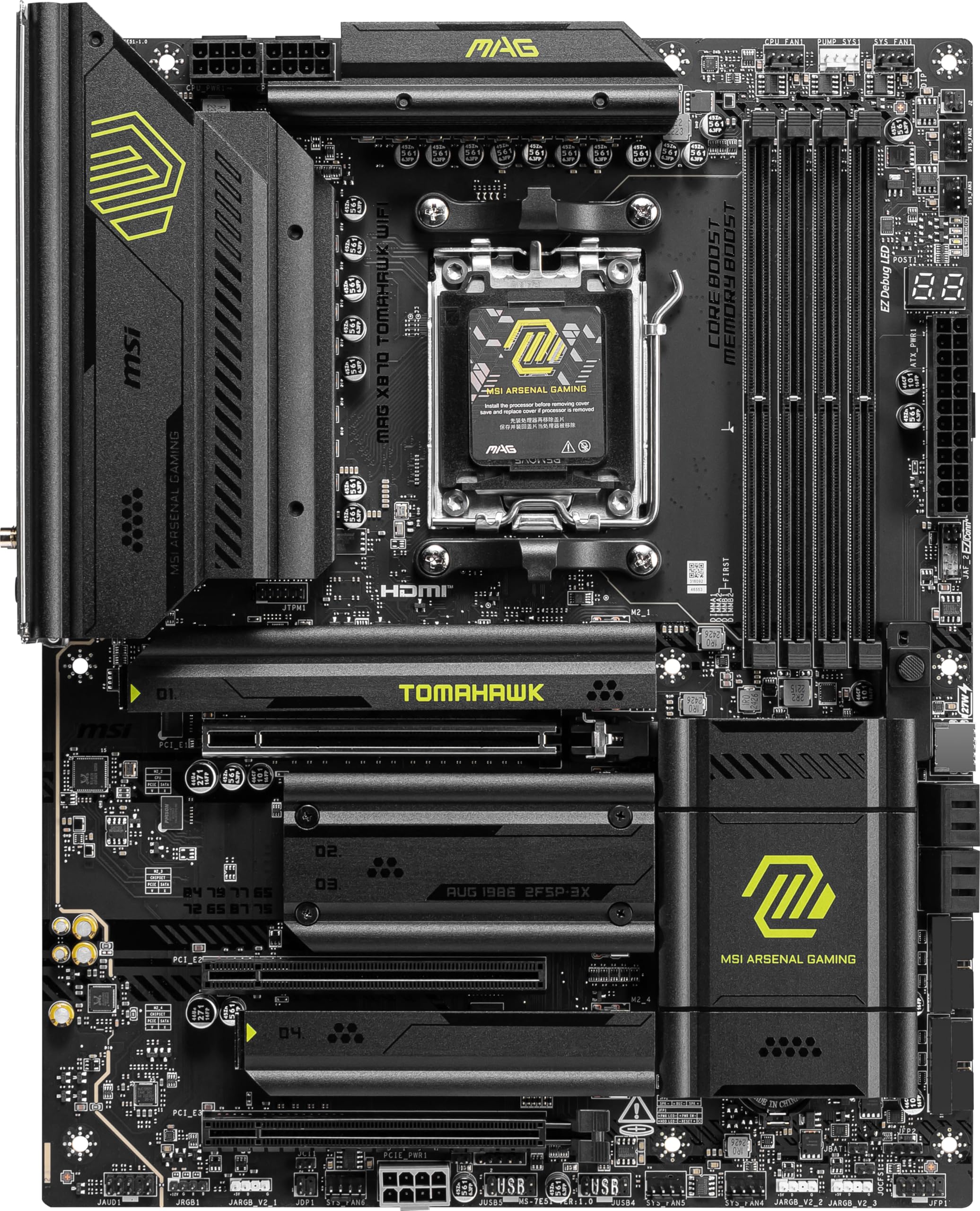 1787720072_gaFUc6kv Motherboard, Mag X870 Tomahawk Wi-Fi gamingowy, AM5