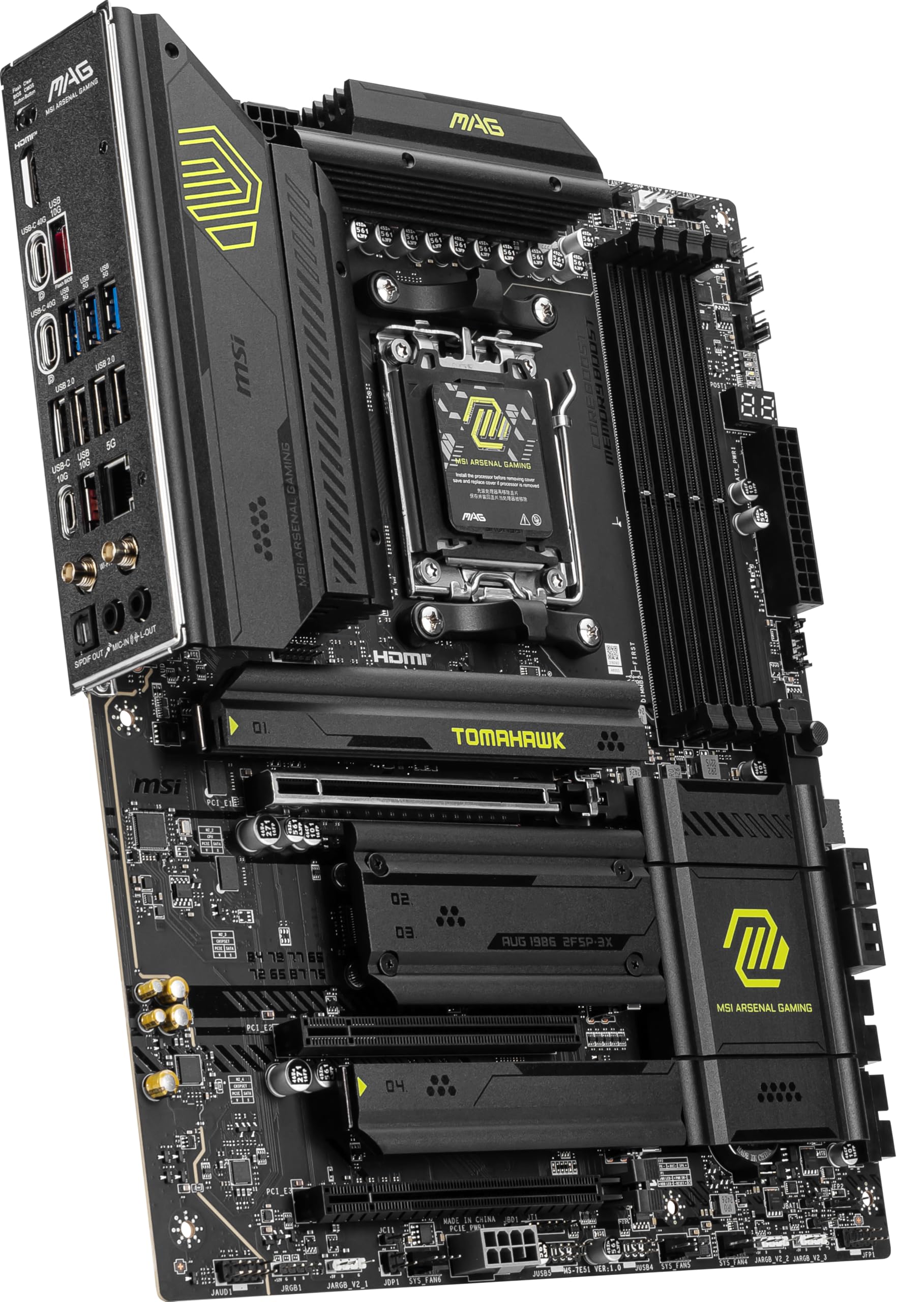 1787720084_3mm0L21V Motherboard, Mag X870 Tomahawk Wi-Fi gamingowy, AM5