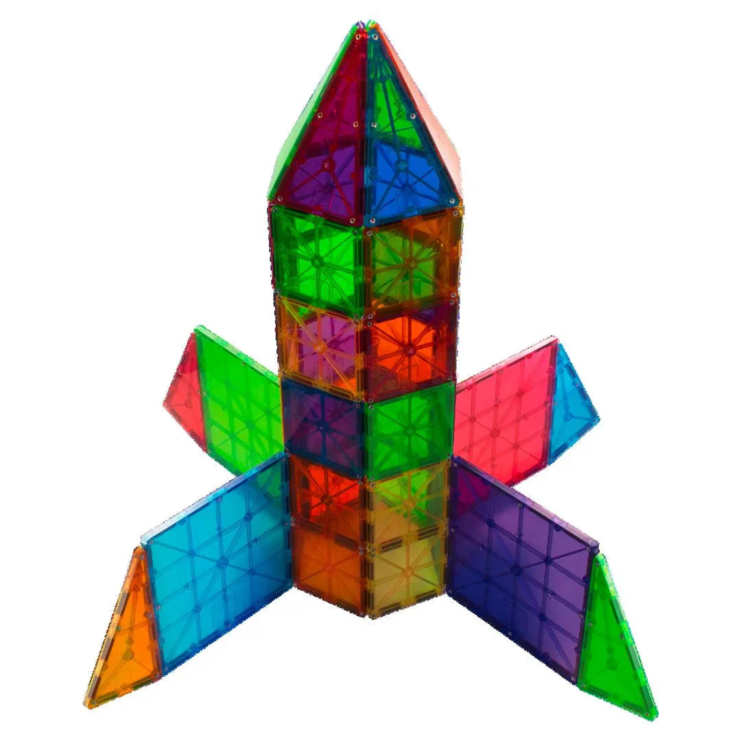 Tiles klasyczny 100 elementowy Magnetic Construction zestaw, oryginalny Magnetic Building