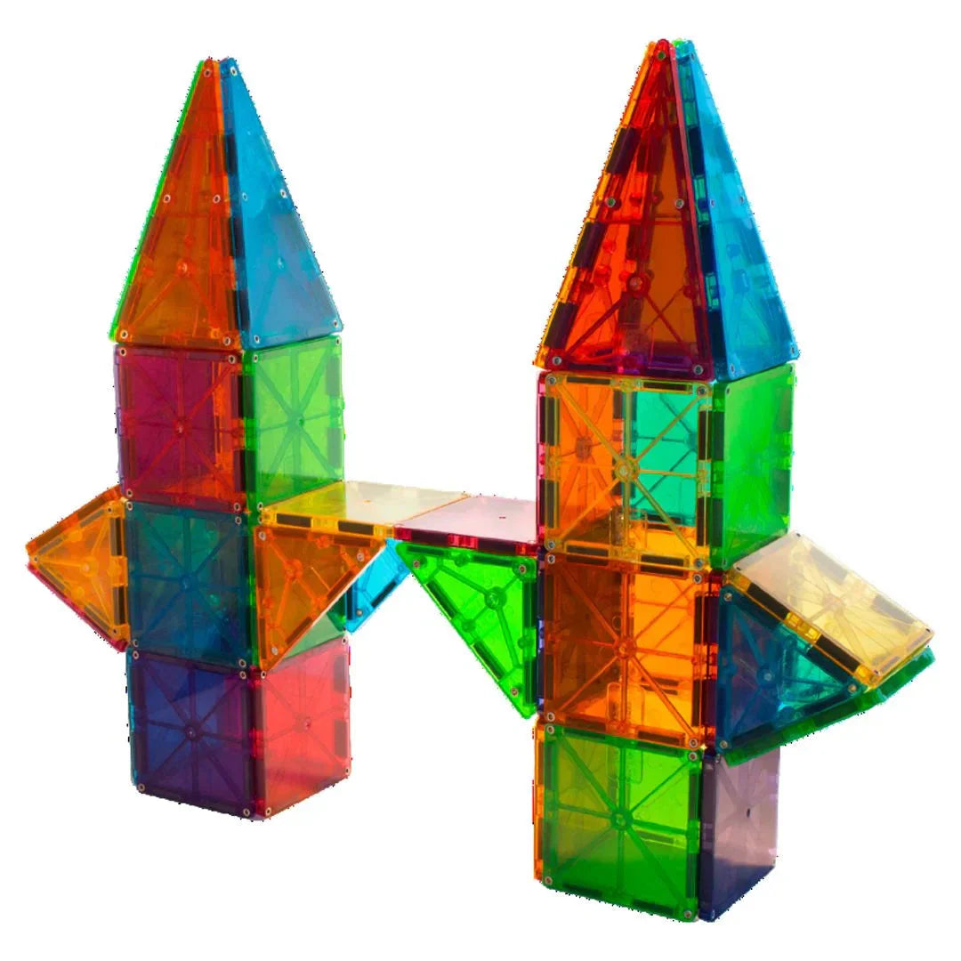 Tiles klasyczny 100 elementowy Magnetic Construction zestaw, oryginalny Magnetic Building
