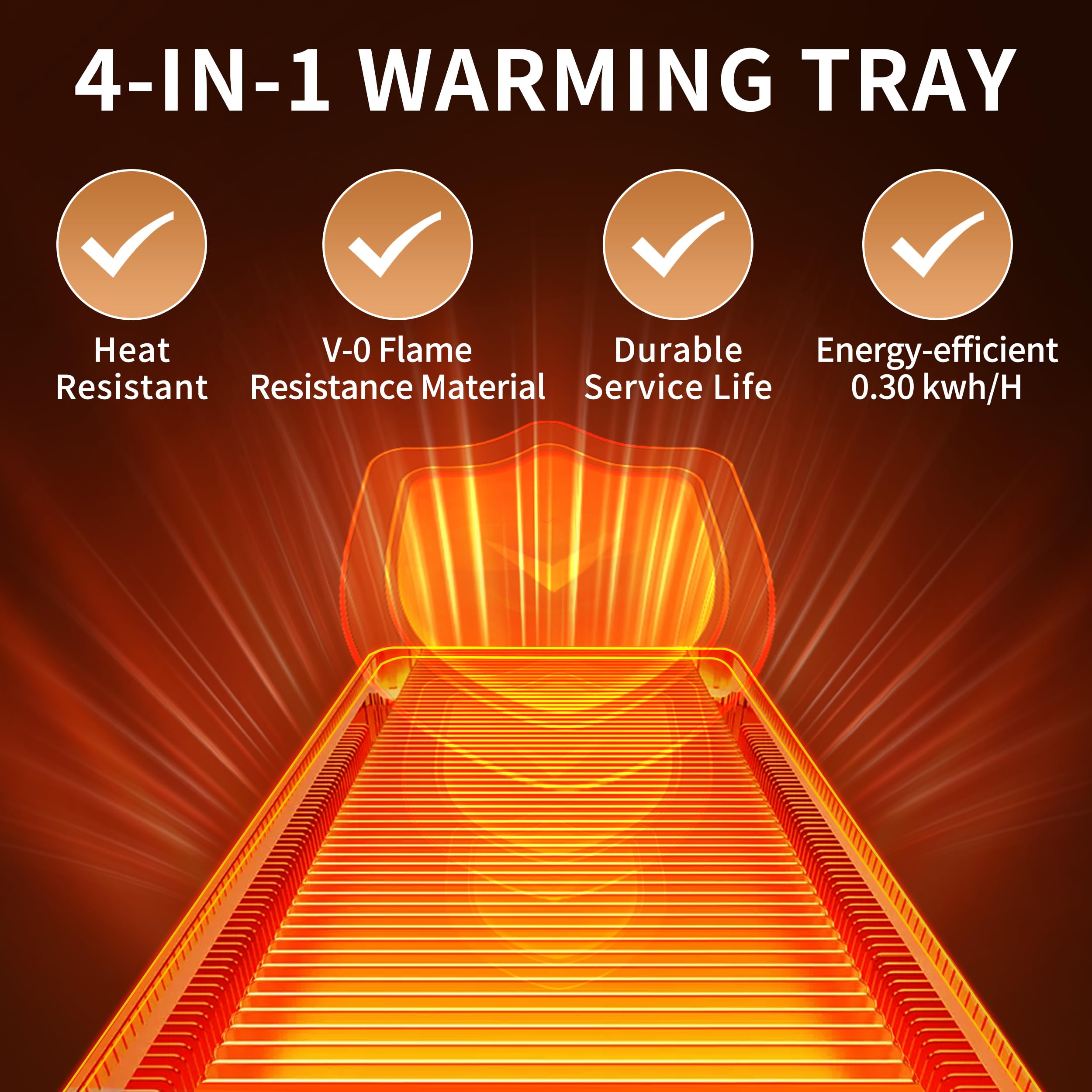 1787735132_92j8BBsV Elektryczny Warming Tray 40 X 12 z regulowany żywności Warmer
