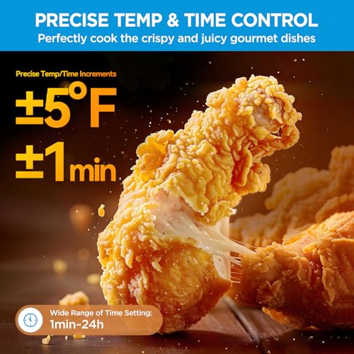 1787738277_bBm5Fwog Toaster Oven - Flexify French Door, Air Fryer Combo - 26.4 QT, Extra Large Air Fryer Countertop Oven 10 in 1 Combo, 25% Faster Cooking and 90%