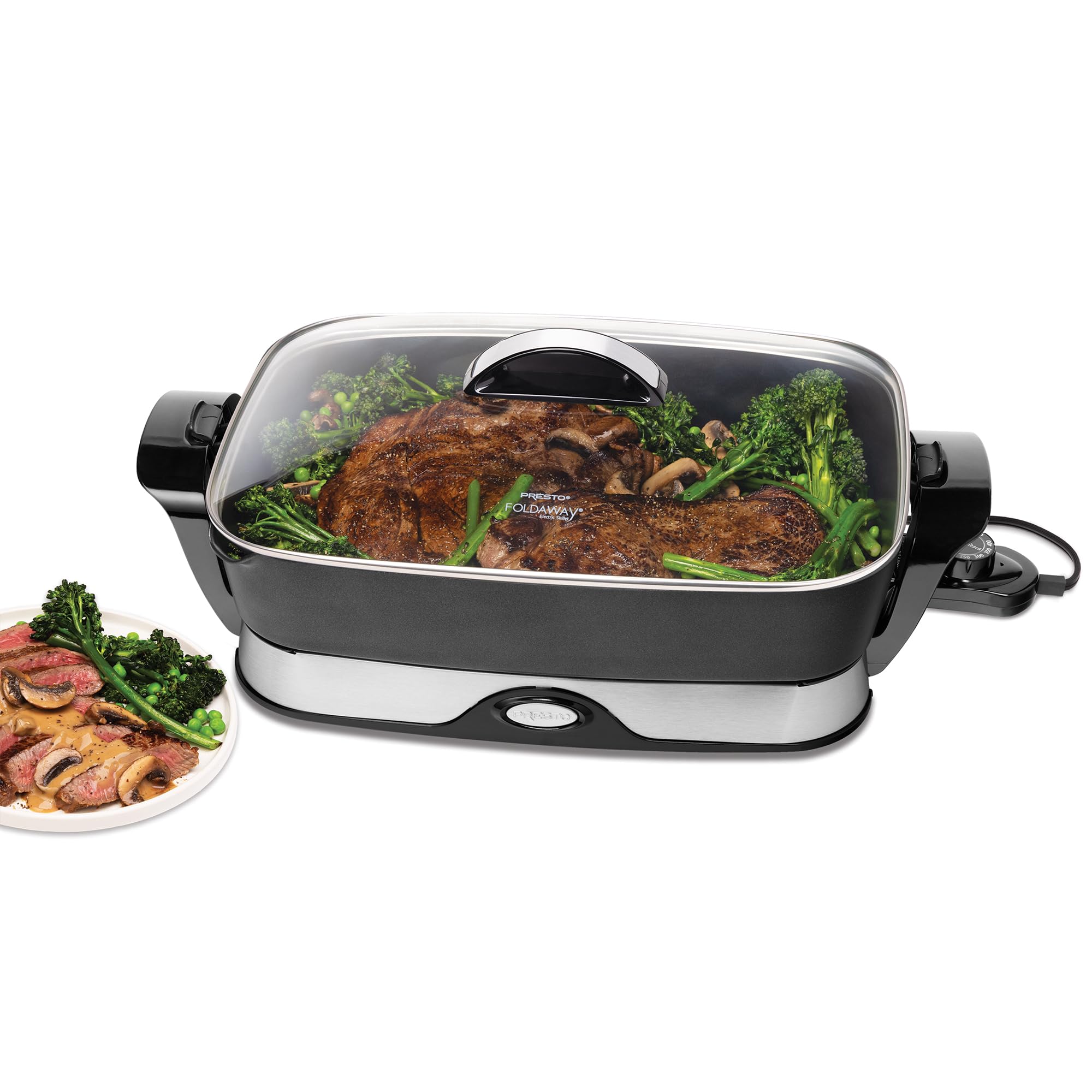 06857 16-cali elektryczny Foldaway Skillet