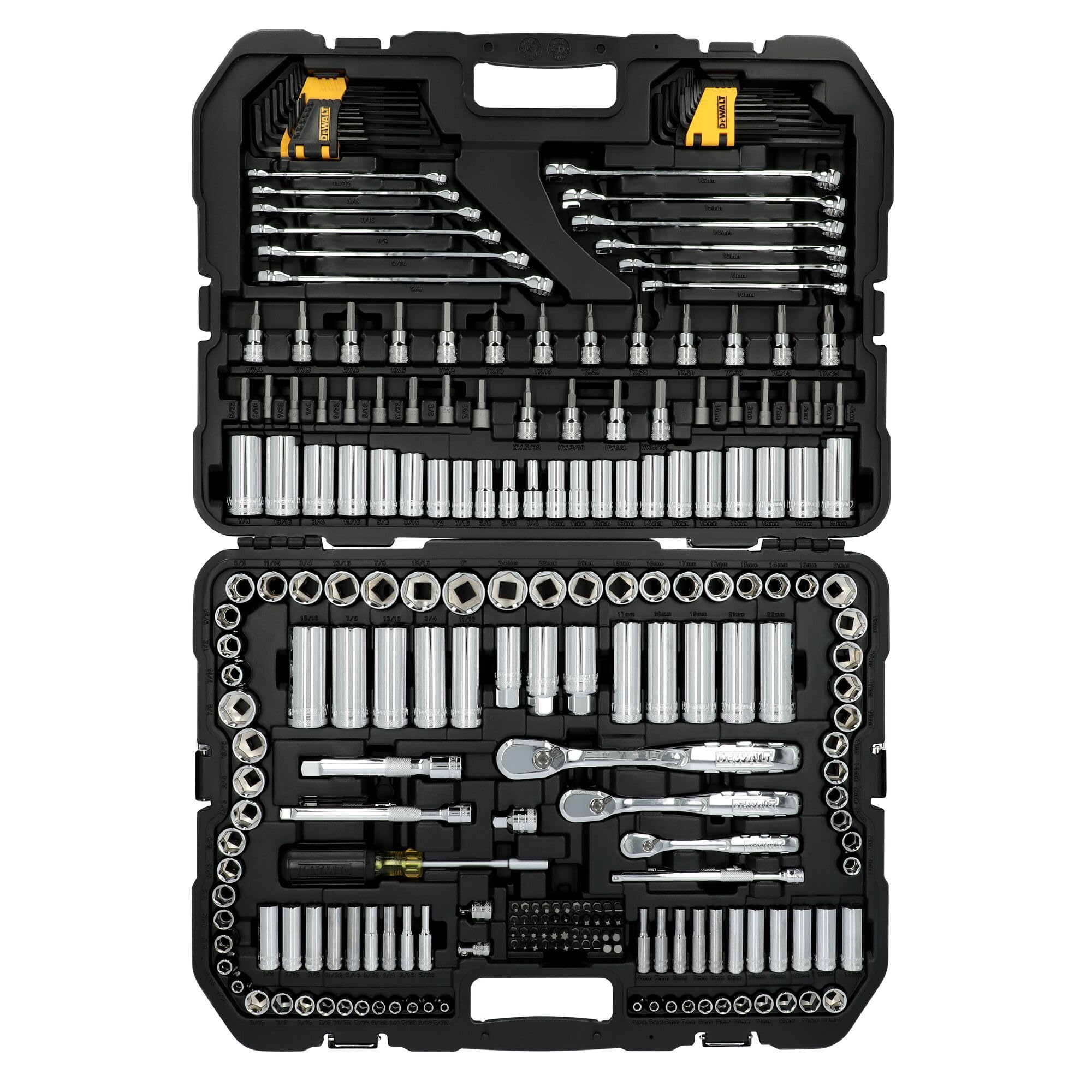 1787751677_cnsGHSS7 Mechanic narzędzie zestaw z 247-elementowy, SAE Ratchets i Sockets