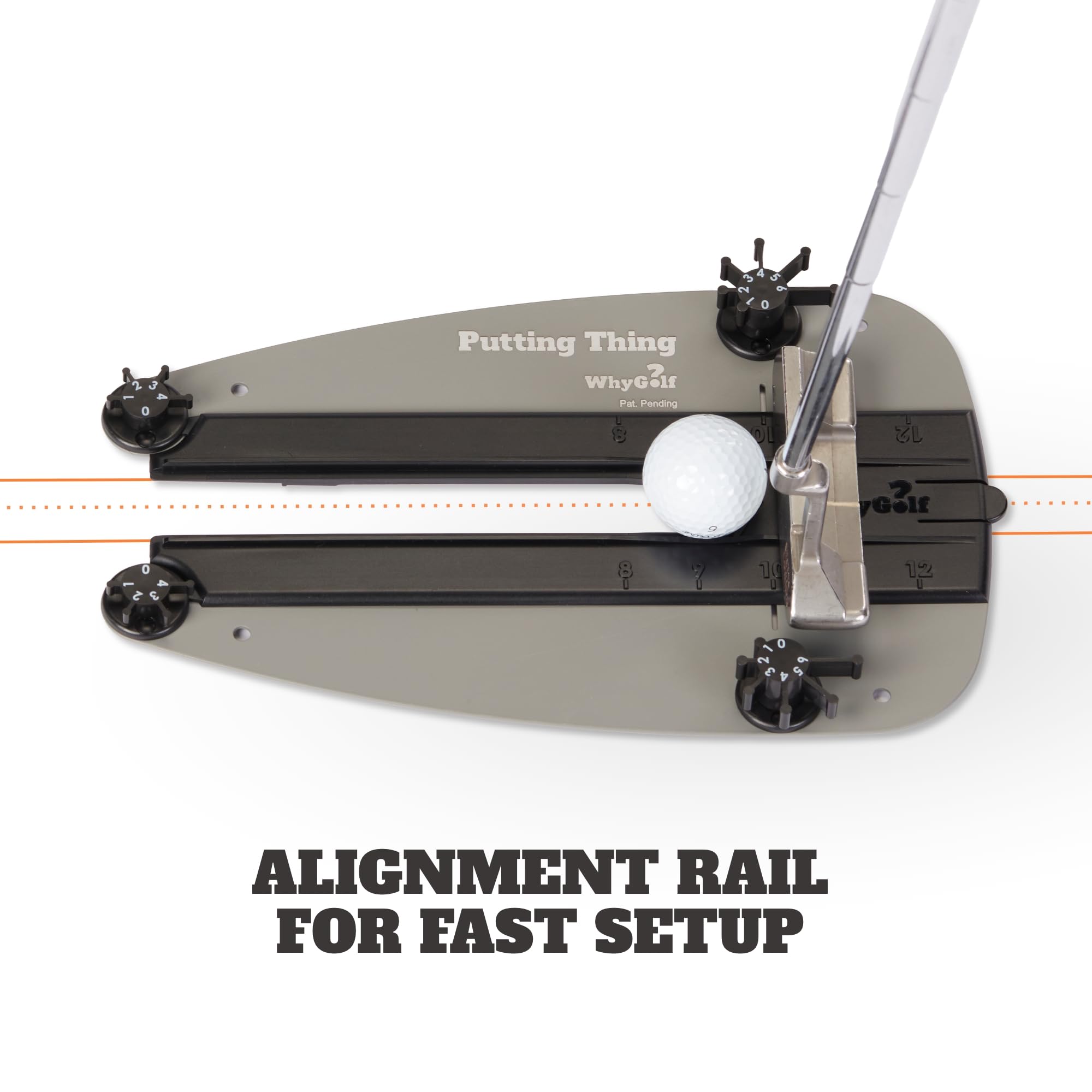 Putting system i Putting Thing z golf Training Aid