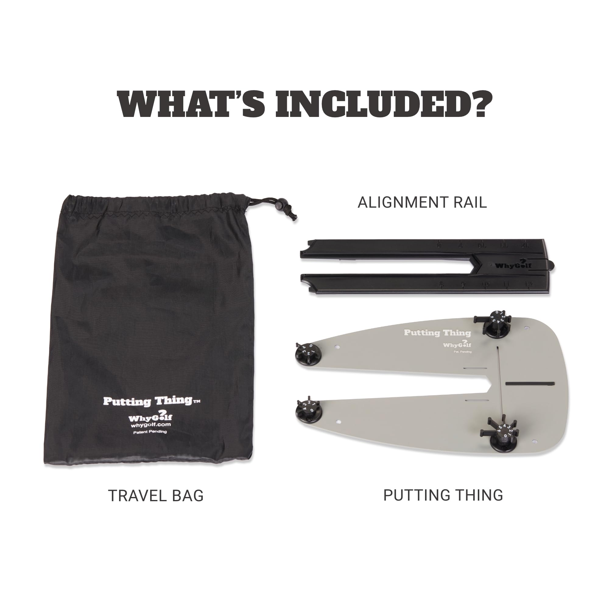 Putting system i Putting Thing z golf Training Aid