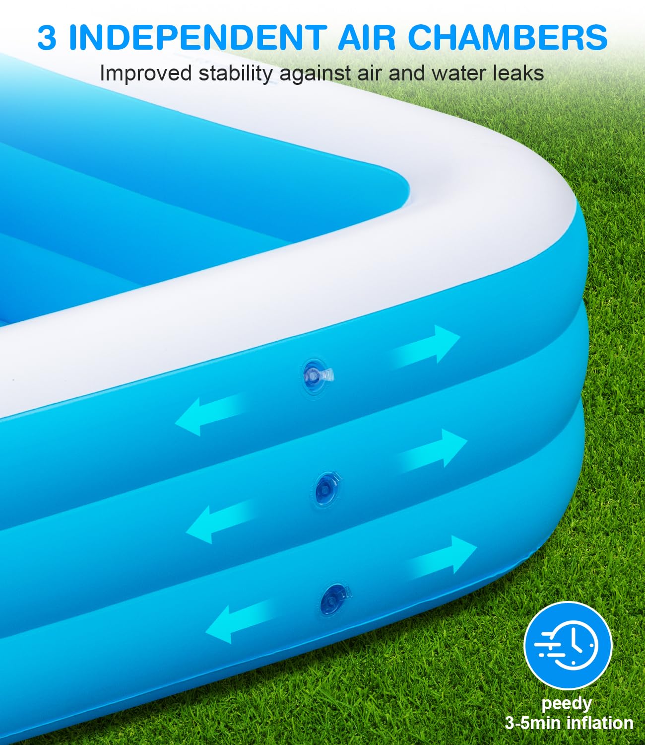 1787766833_wzaYTxPQ Duży Inflatable plywacki basen, 145 X 74 do dla dzieci i doroslych