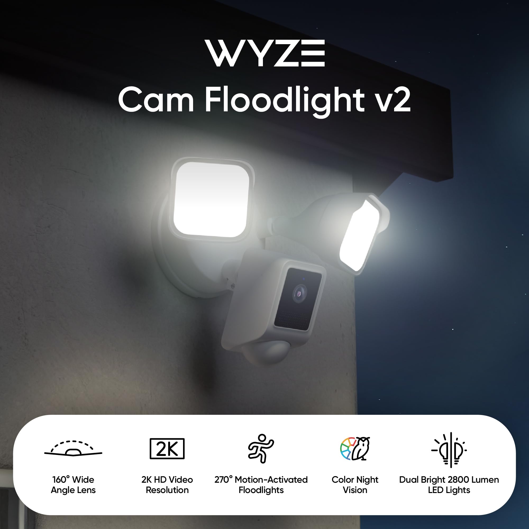 1787770832_oBQOiiln Kamera, Floodlight, v2, 2K HD zewnętrzny kamera monitoringu