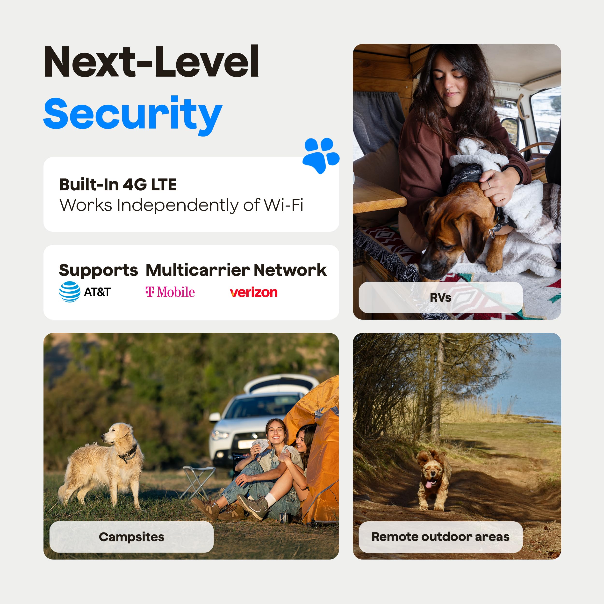 4G LTE Cellular kamera monitoringu z 2K HD Vision