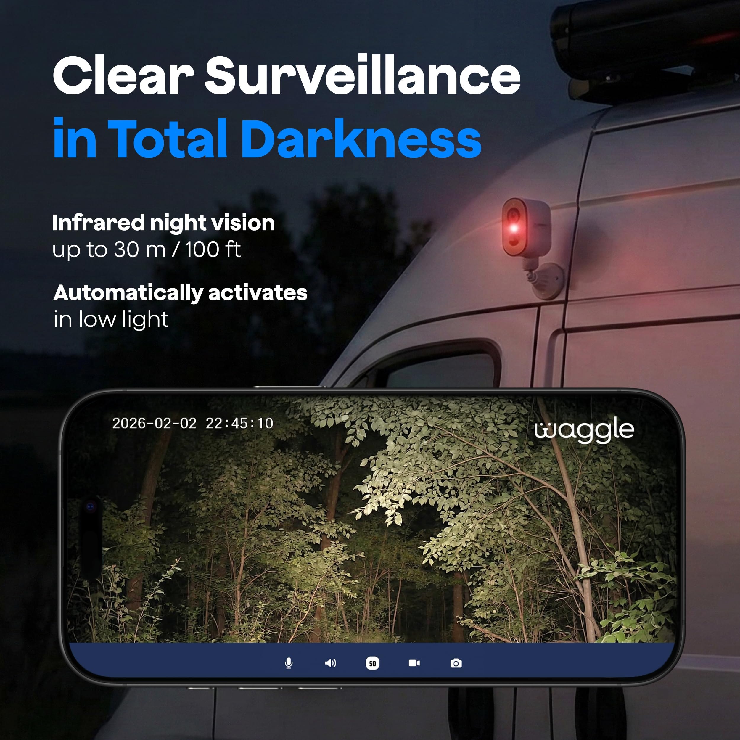 4G LTE Cellular kamera monitoringu z 2K HD Vision