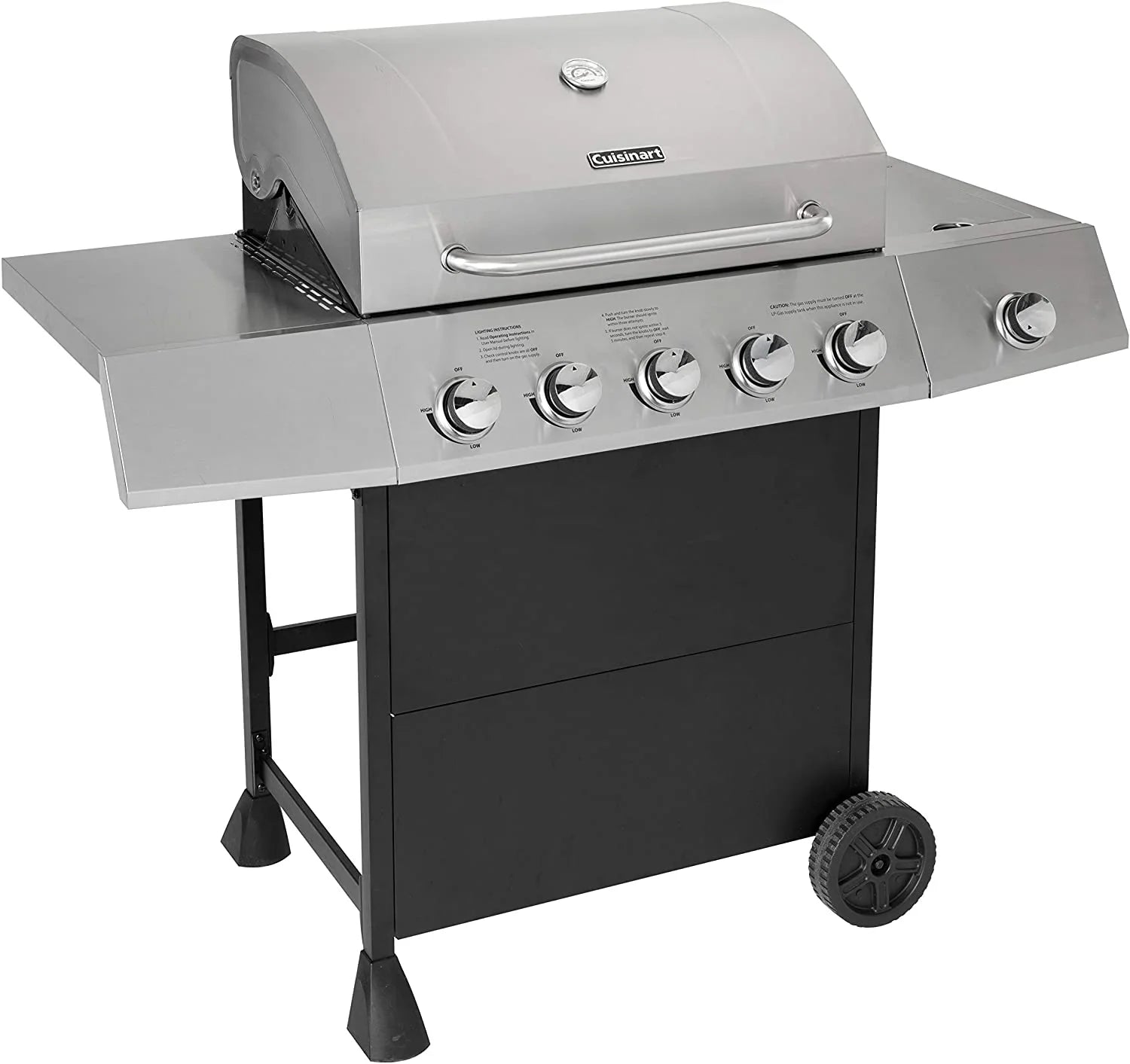 CGG-8500 boczny Five palnik grill gazowy