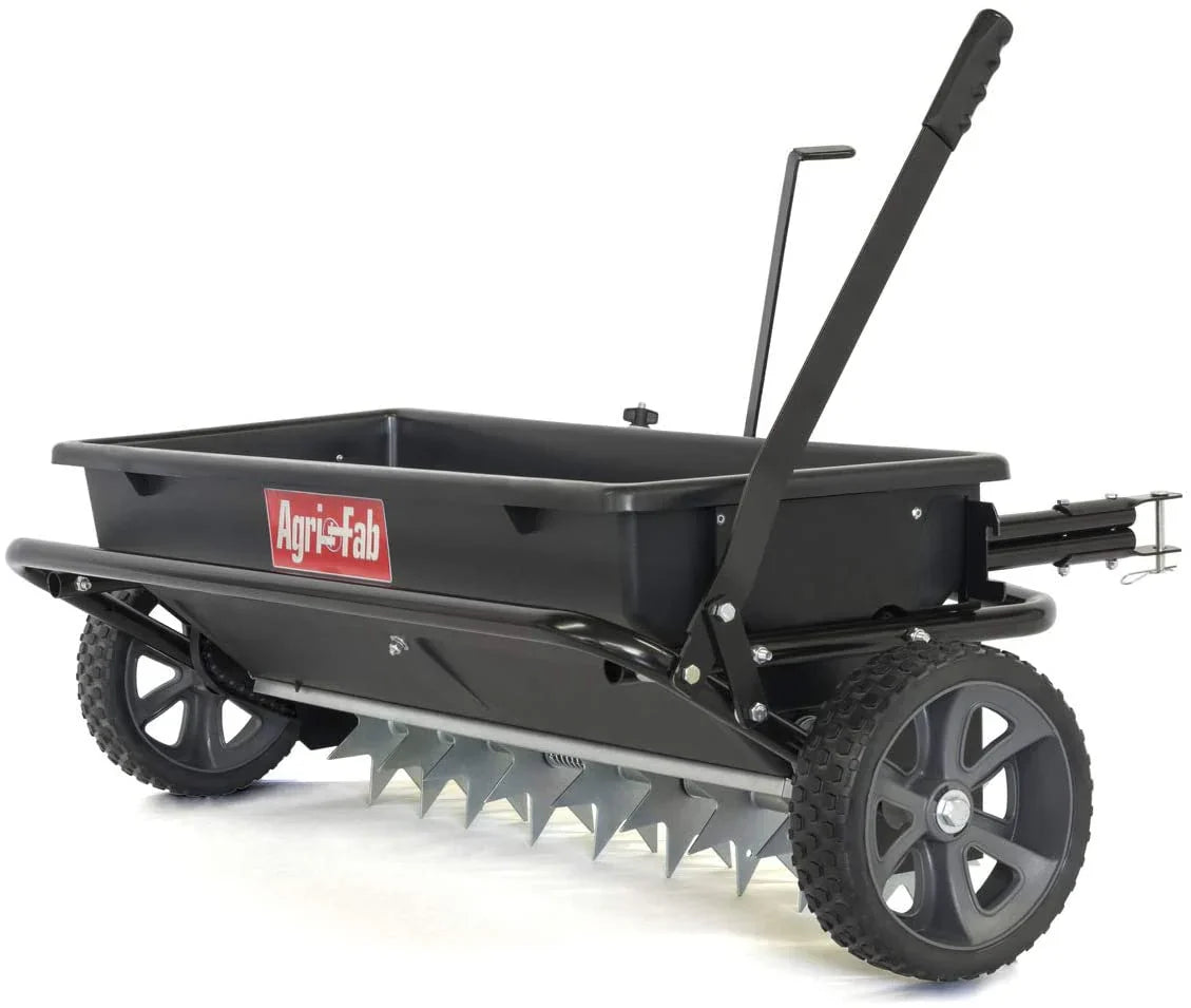 1787776816_VTRwwy9f 45-0543 100 lb. Tow Spiker/seeder/ Spreader, czarny