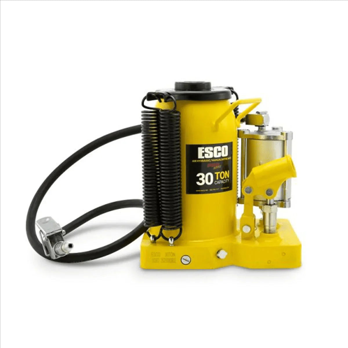 2a1bc4477ce5c4a54ce1b9d3c874d481d7c70568fb947f3b9a82269a7bb0fbb0 Bottle Jack - 30 Ton Pro Series Air Hydraulic, Heavy Duty Lifting - Designed for Automotive and Industrial Use