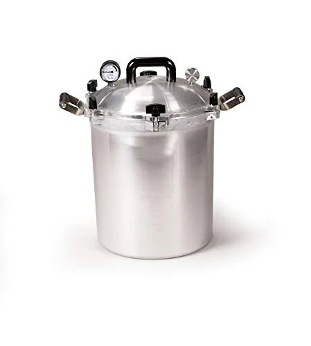 31b1e718cdd144821b21a0f5803faba14e6dec7a2ee677794b77c7cfbc62320b Wszystko American 930 Canner szybkowar, 30 Qt, srebrny