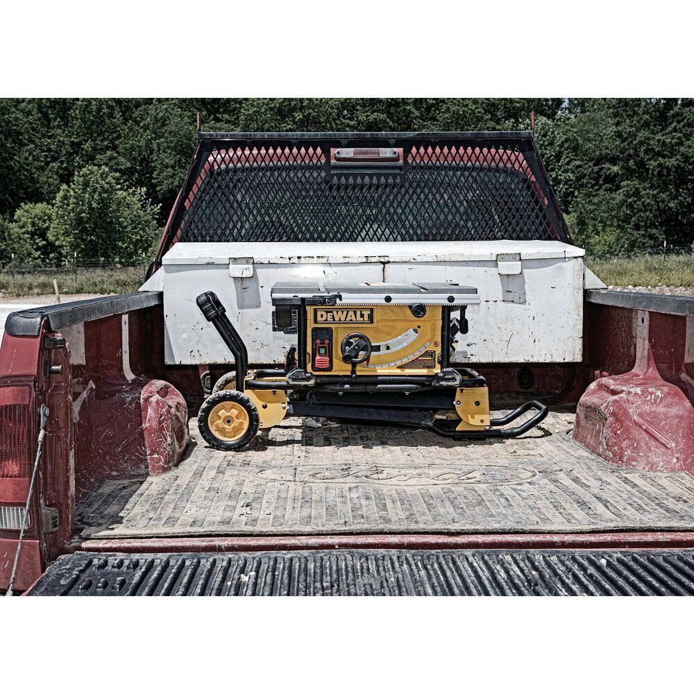 405c568e5c78d6c0d61923b534d6fc27db8d2b476b9bd841aa7c7717896d6871 15 A przewodowy 10 w. Job Site pila stolowa z na kółkach stojak DWE7491RS