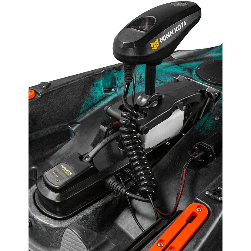 54c5794af4e20a37770b6c6496efebc33afb4a45a3f4b7e80cbfc0c4a8b74015 Sportsman Autopilot 120 Motorized wedkarski kajak z Trolling silnik 12-ft