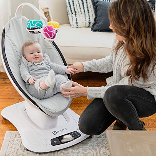 69aaa3acf2d2c420f456fe80746edbd3890633df8265be83319baab84e547940 Mamaroo 4 Multi-motion dziecięcy huśtawka z Bluetooth dziecięcy Rocker z 5 Unique Motions