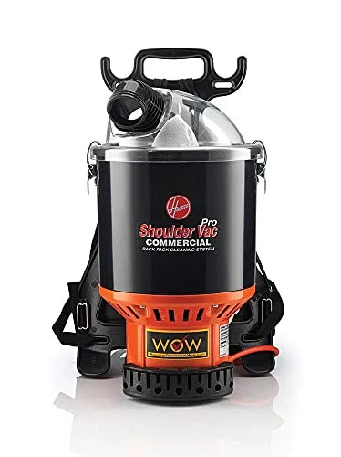 6b62f67c56e07ecc782939c8f2290e79d98f9c6281691af392488c3deeb7aa4c Vacuum Cleaner - Commercial Shoulder Vac Pro Backpack Bagged - Featuring HEPA Media Filter, Lightweight with Extra Long Cord, Chiropractic Design