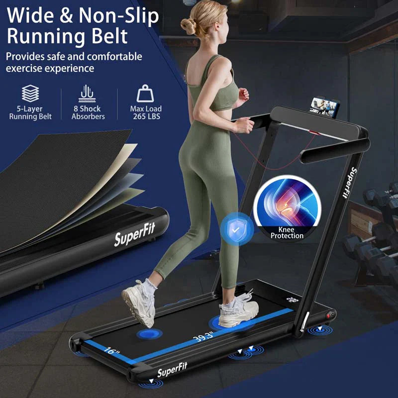 6bdfa44263b7cfe5df490b9292ed05da085a92d0537db32ccedc58b7aa4e534f Treadmill - 2.5HP 2-in-1 Folding Under Desk, Featuring Speaker APP Remote Control - Portable Walking Jogging Machine for Home Gym Office