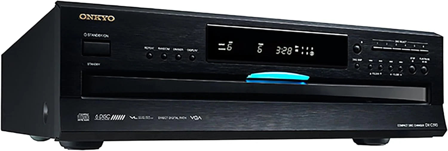 7a4e0a9de7e60df1a09509e31907b81eca2dcfc0ede578be00c1eb0c39164128 DXC390 6 Disc Cd Changer, czarny