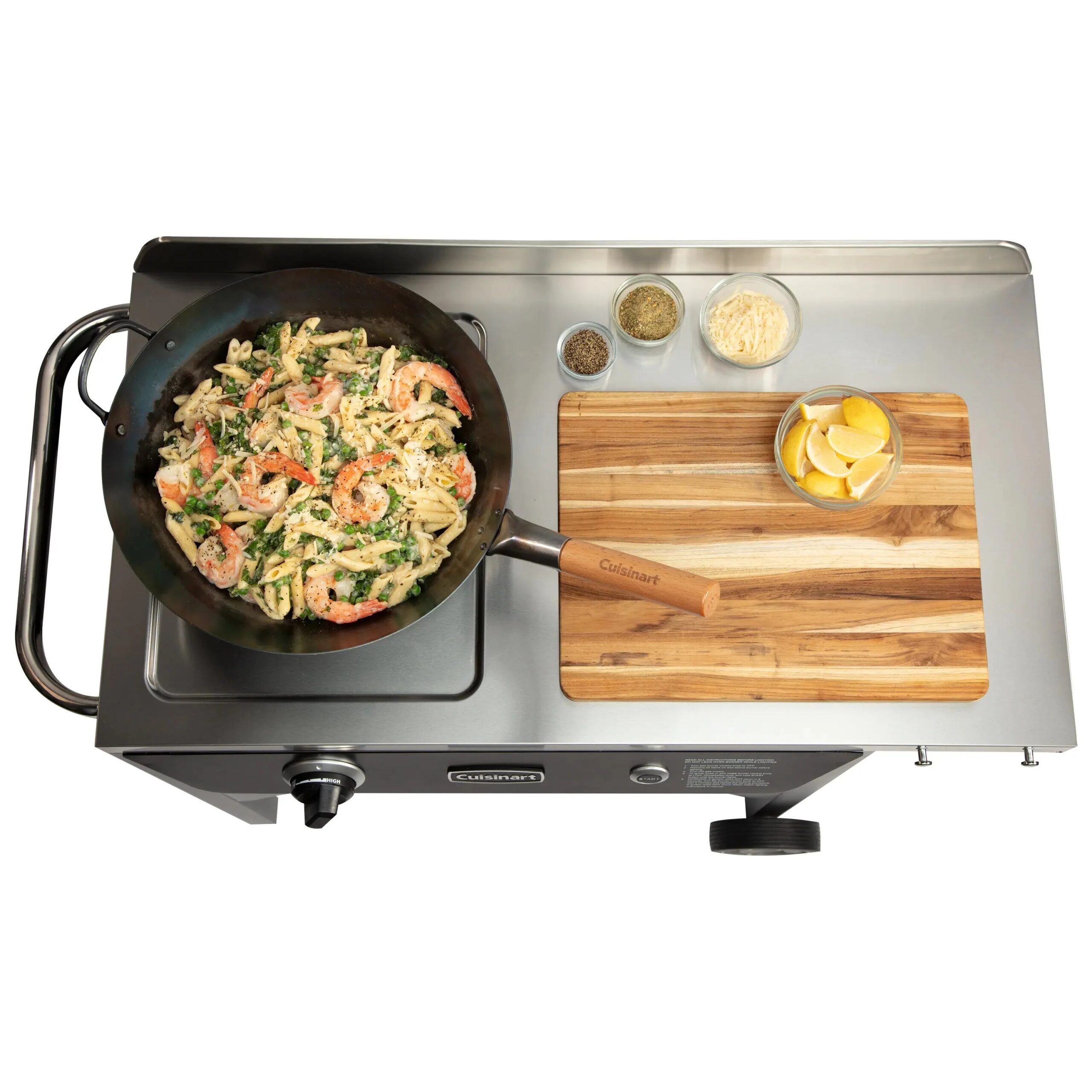 8126422389e462398804c6e308aec45a4da545433ccdc828c8cf43f6760f0b7e-scaled-3 Outdoor Wok Station, Featuring 50, 000 BTU Propane Outdoor Wok Burner W Prep Table, 14 Carbon Steel Wok for Stir Fry, Searing, BBQ Black