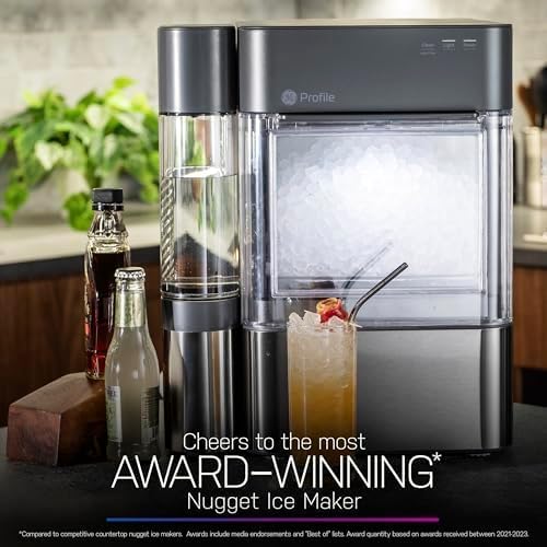 a175830de2d2ea46ba6e9e0888d865eda6475afe1d5896620ccf28a07ac82216 Tank - Opal 2.0 XL with 1 Gallon - Chewable Crunchable Countertop Nugget Ice Maker, Scoop Included, 38 Lbs in 24 Hours, Pellet Ice Machine