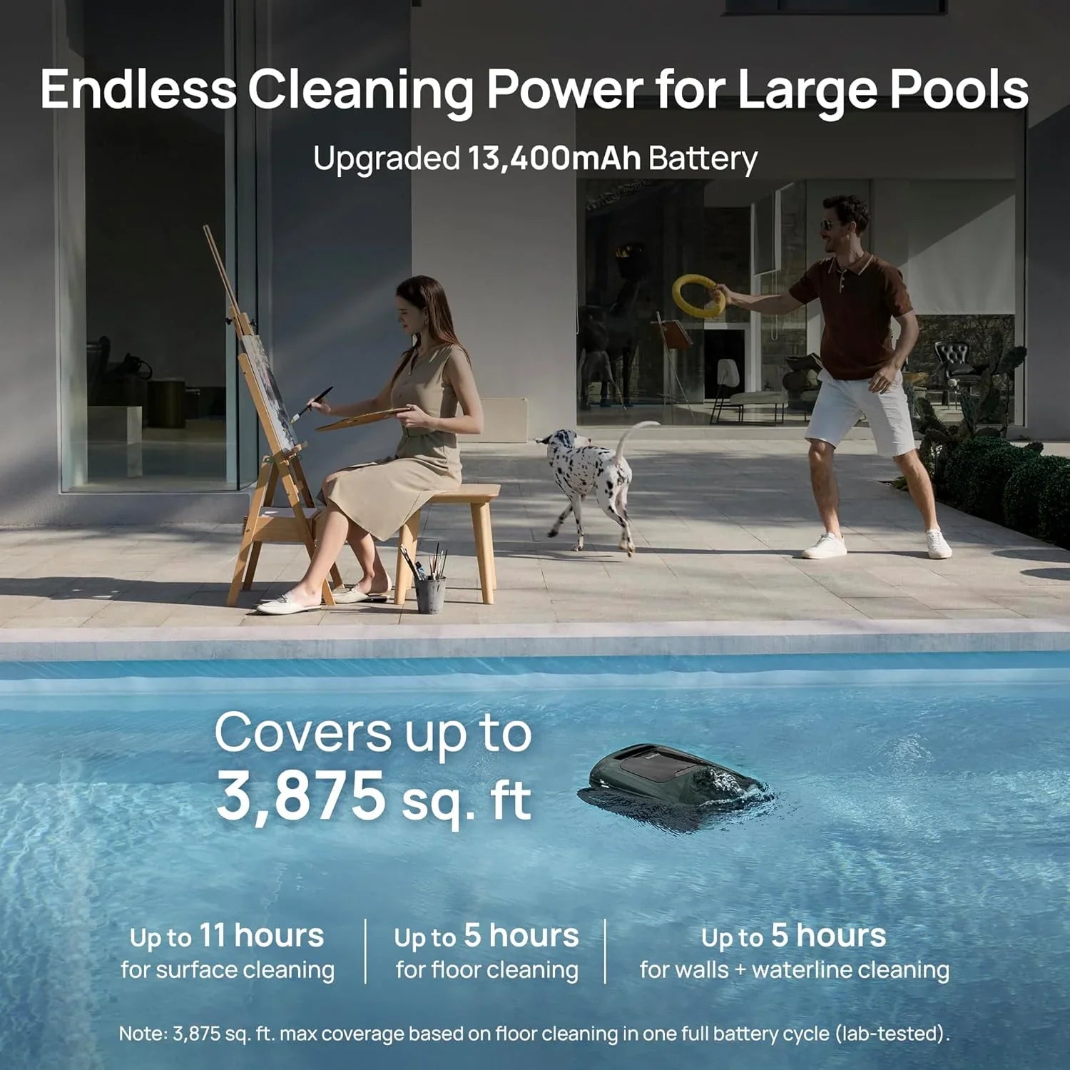 a1cd2c3173d0aa0ea626170724fe08cb32e12508e03588d0e83ca62b55ca279a Vacuum - AquaSense 2 Pro Cordless Pool, Robot - Unmatched 5-in-1 Cleaning, Surface Parking, Skims Water Surface with APP Control, Water