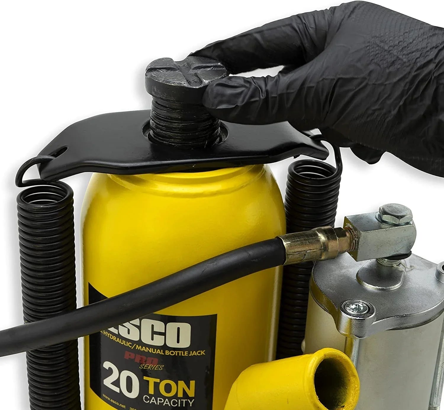 a317bd7d187cca45b68537de40f292800a57d1e1d6f00f8632c932b3b4228d5f Bottle Jack - 30 Ton Pro Series Air Hydraulic, Heavy Duty Lifting - Designed for Automotive and Industrial Use