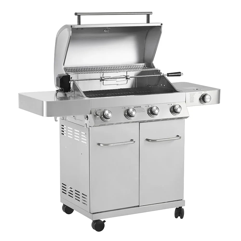 b1b40039763c4c4f54d5baecb05d5caa6a8073772cb3981386be2da75ba6fbb5 Grills 17842 stal nierdzewna 4 palnik propanowy grill gazowy z Rotisserie