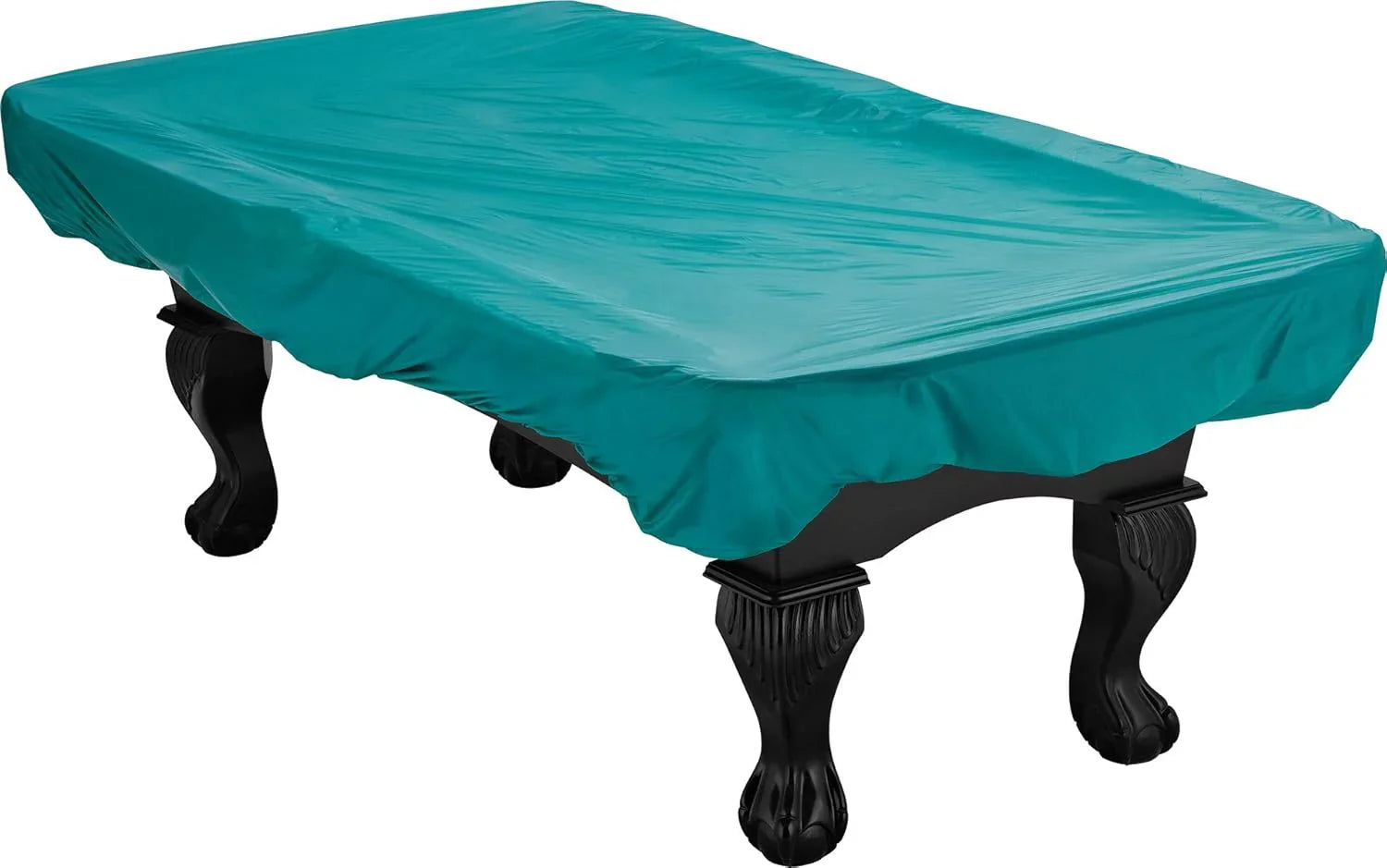 Table - 6 Ft Portable Pool - Adults Folding Billiards Tables for Game Room with Easy Foldable Storage, Includes Full Set of Billiard Balls, Cues