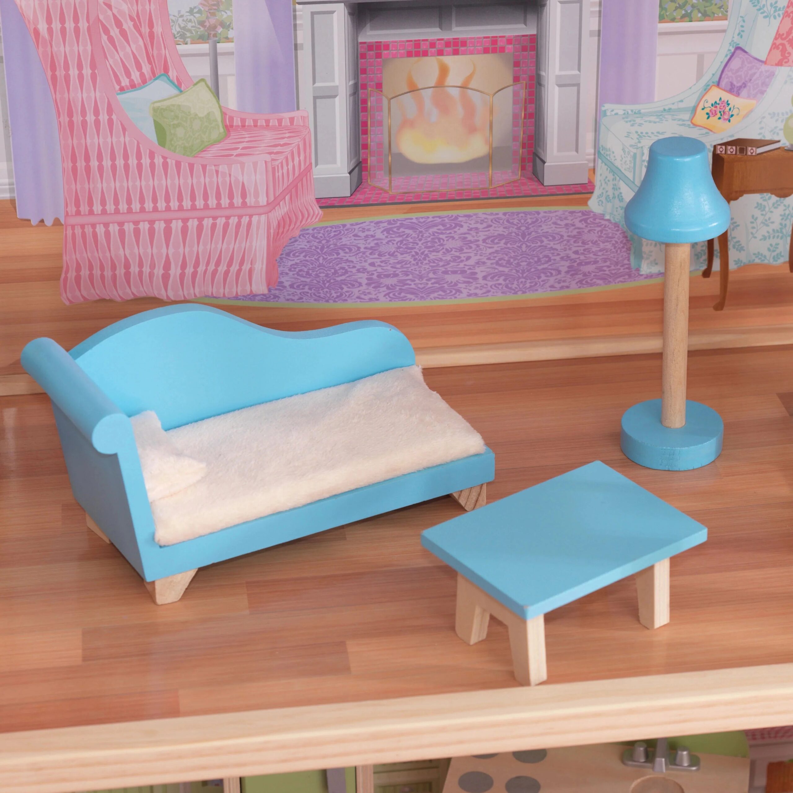 c6c0d2eddbfa5fd08b5097090739e9e2facc577cf518f58b134a027ce7797163-scaled-1 Majestic Mansion drewniany Dollhouse z 34 akcesoria