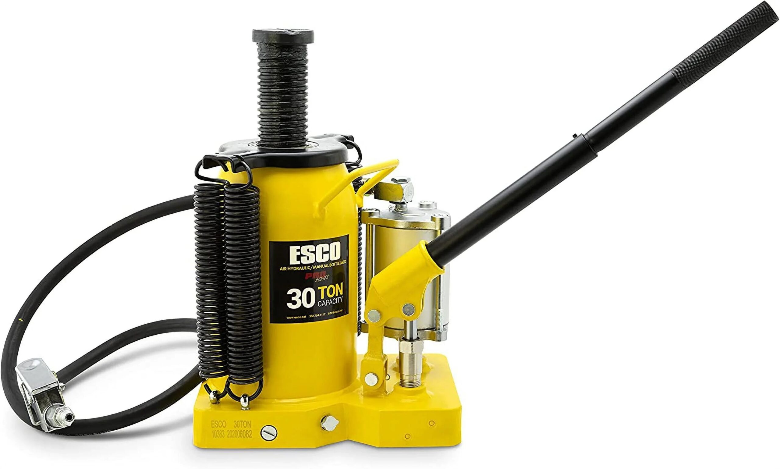 cb4e989bad1a4110fa956e55a303f0042ff352db8b38a748c3f1e92661219741-scaled-1 Bottle Jack - 30 Ton Pro Series Air Hydraulic, Heavy Duty Lifting - Designed for Automotive and Industrial Use